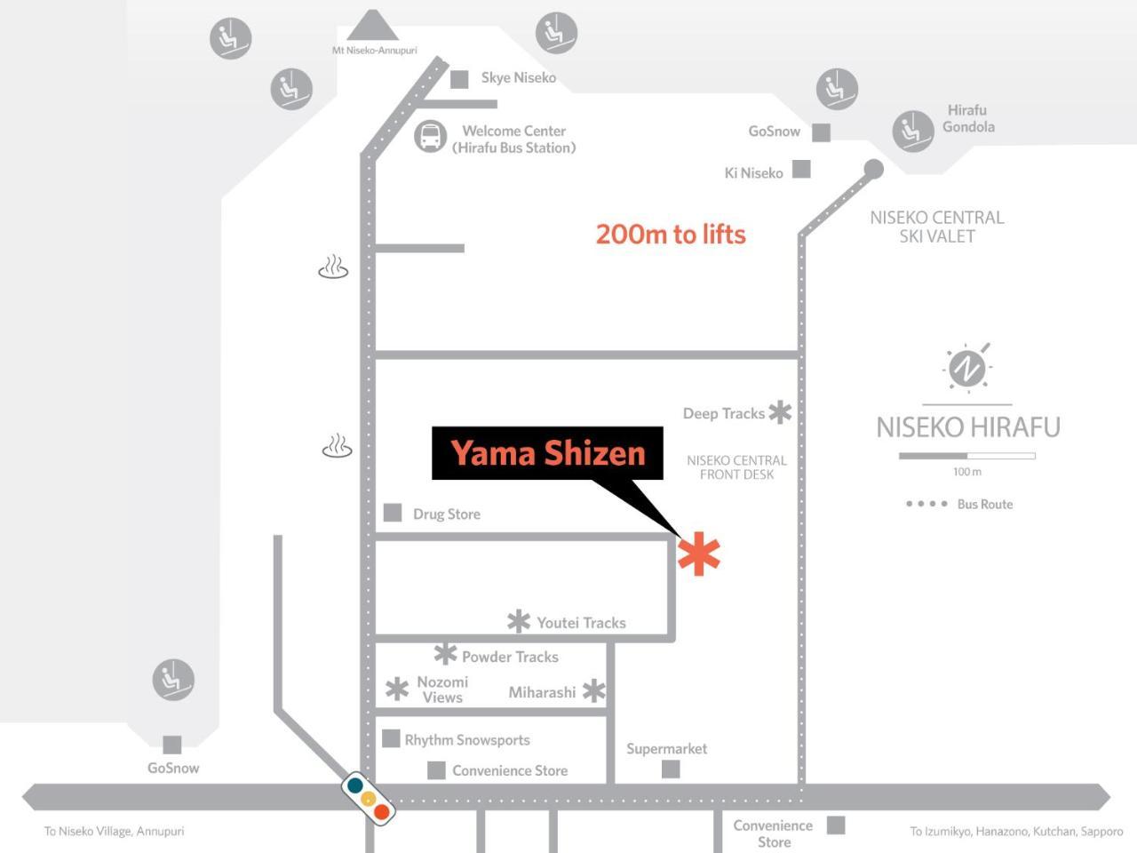 Niseko Central - Yama Shizen Kutchan Buitenkant foto